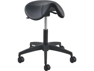 Euroseats Zadelkruk Matera Small Zwart Ergonomisch - 1