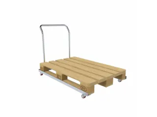 hoekframe,draagverm. 500kg,laadvl. LxB 1200x800mm,3-zijdig - 1