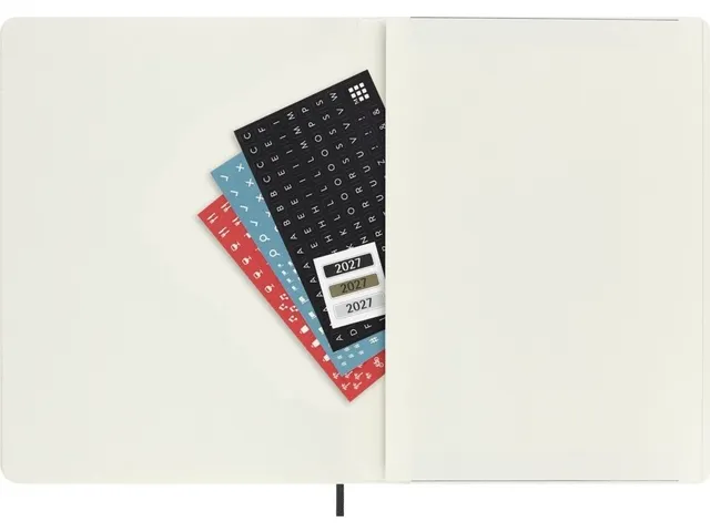 Agenda 2027 Moleskine 18M Planner Weekly 7dagen/1pagina xl sc black