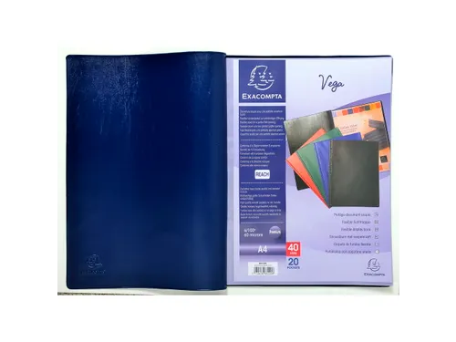 Showalbum Vega PVC o paak 20 tas A4 ass