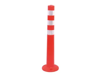afzetpaal,rond,HxBxD 760x200x200mm,PU,fluorescerend - 3
