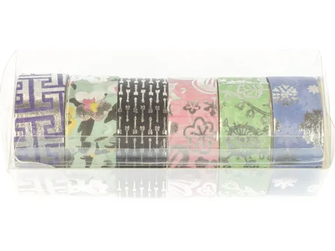 Washi tape H12-02 assorti dessins