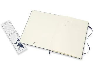 Notitieboek Moleskine XL 190x250mm lijn hard cover sapphire blue - 5