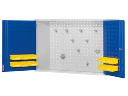 Hangkast 620x920x335mm Deuren/wanden Gesleufd Ral7035