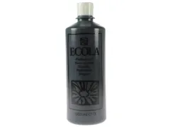 Plakkaatverf Ecola Flacon van 1000 ml Zwart