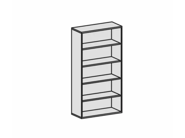 kantoorstelling,HxBxD 1920x1000x430mm,4xhouten vloer,decor romp beuken