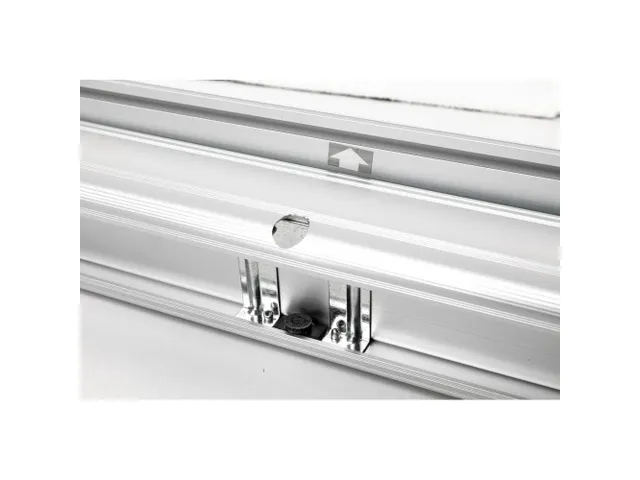 Roll-Banner Budget 85 Compleet Wit Franse Print Port Du Masque