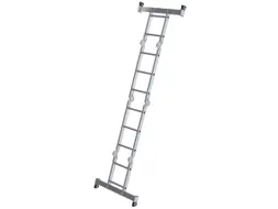 multifunctionele vouwladder,2x2/2x3,sporten,balk L 2,85m,aluminium