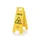 Tweezijdig Waarschuwingsbord Meertalig Caution Wet Floor