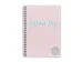 Carnet de notes à spirales Pukka Pad Pastel A5 ligné 3 pièces assor