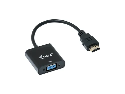 i-tec HDMI2VGAADA, 0,15 m, HDMI, VGA, Mannelijk, Vrouwelijk, 1920 x 10