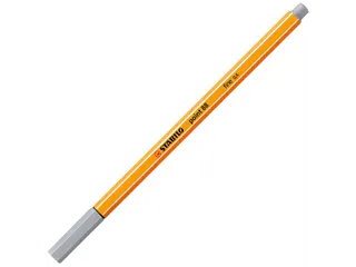 Fineliner STABILO point 88/95 fijn middelkoud grijs - 2