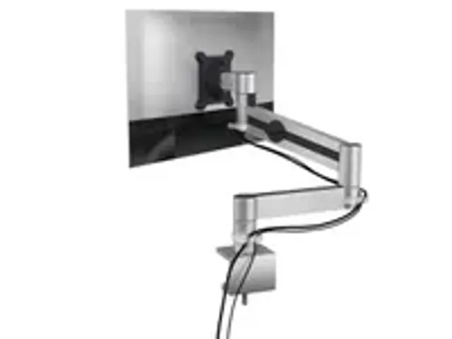 OUTLET Support double pour écran et tablette fixation passe-câble
