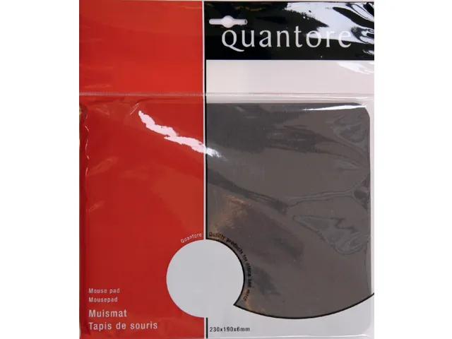 Muismat Quantore 230x190x6mm grijs