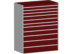 ladekast,HxBxD 1600x1300x650mm,11lade(n),lade voor zware lasten