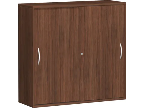Schuifdeurkast 1150x1200x430mm Romp Noten Decor Front Noten