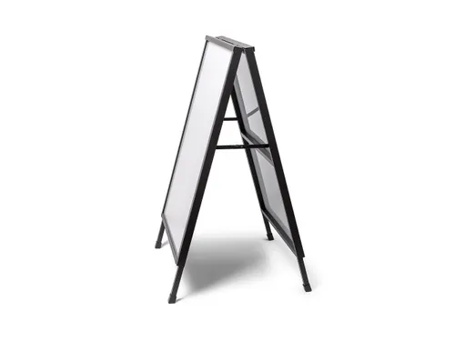 Stoepbord Slide-In A1 zwart