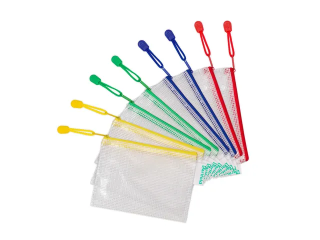 Opbergtas Djois met rits A6 assorti