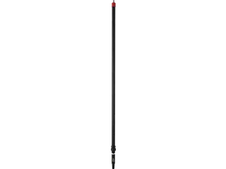 Vikan 297352-Q telescoopsteel 163-275cm waterdoorvoer Nito nippel - 1