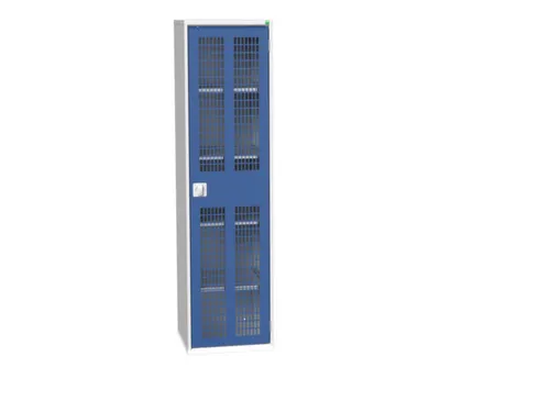 universele kast,HxBxD 2000x525x550mm,4xStalen bodem,draaigrendelslot