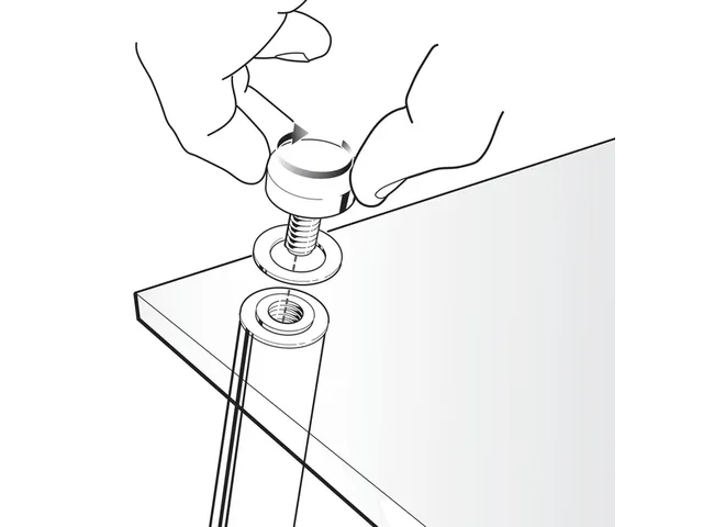 Notitiebord Nobo transparant acryl schuin A4