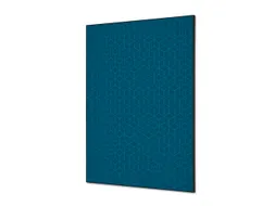 Wanddecoratie Textiel Set A1 Hexagon Blauw