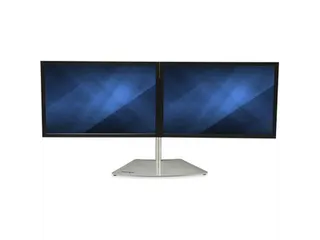Dual-Monitor Stand - Horizontal - Silver - 2