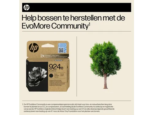 Inktcartridge HP 4K0V0NE 924E Evomore zwart