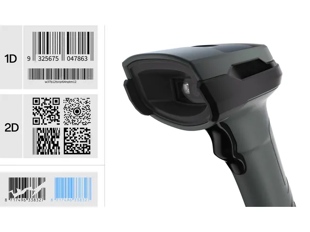 Barcodescanner Safescan 330-W bedraad + standaard