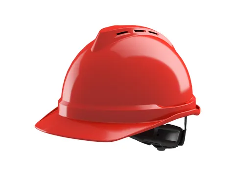 MSA V-Gard 500 geventileerde veiligheidshelm met Fas-Trac III binnenwe