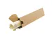 Tube d'expédition triangulaire 430x60x60mm cannelure simple Brun 20pc