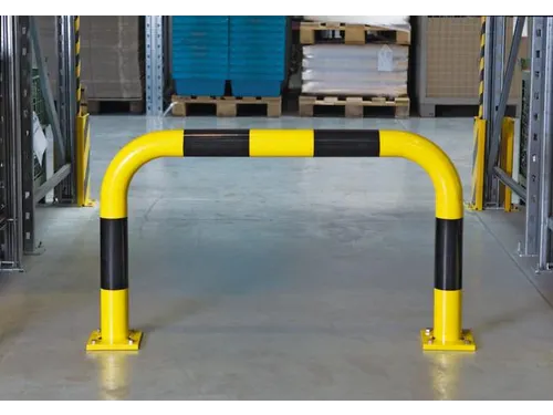 Aanrijdbeschermingsbeugel Wegneembaar 350x750mm Met Kunststofcoating