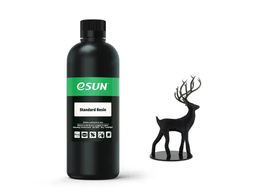 eSUN UV/LCD standard Resin 3D-printerhars Zwart 1kg 405nm