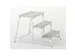 machine-opstapje bordes H 600mm 3treden aluminium