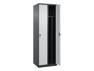 locker voor scheiding van kleding,HxBxD 1850x600x500mm,2vak - 2