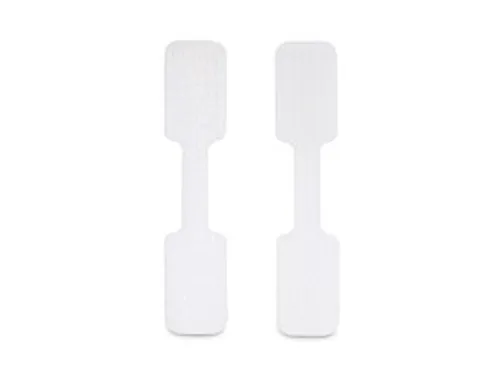 9cm Kabel Labels klittenband wit 100 stuks