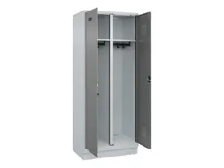 locker voor scheiding van kleding,HxBxD 1950x800x500mm,2vak