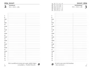 Agendavulling 2027 Succes Mini 1dag/1pagina - 4