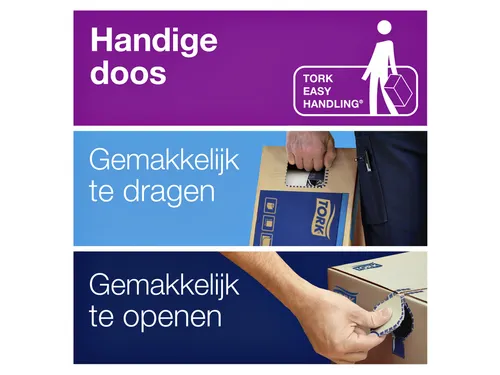 Tork 290163 Handdoek Singlefold H3 Z-vouw Advanced Wit 15x250 vel