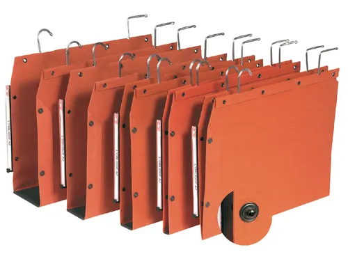 Hangmap Oblique Tub Ultimate Lateraal A4 U-bodem 30mm Oranje