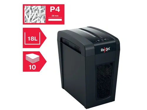 Papiervernietiger Rexel Secure X10-SL snippers 4x40mm