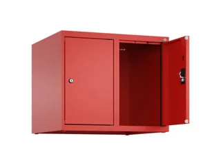 opzetkast,v. locker,2vak.,vak B 300mm,HxBxD 500x600x500mm,cilinderslot - 1