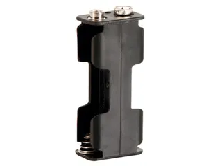 Batterijhouder Voor 2 x AA-CEL (Voor Batterijclips) - 1