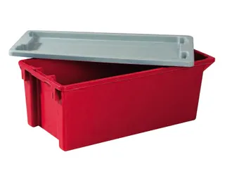 Draaistapelbak Pp Hxlxb 300X800X400Mm 70L Rood - 2