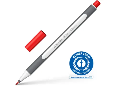 Brushpen Schneider Paint-It 070 rood