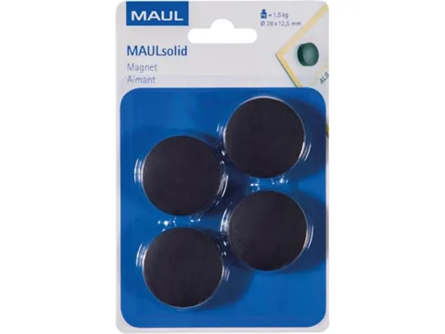 magneet Solid 38 mm trekkracht 15 kg 4 stuks