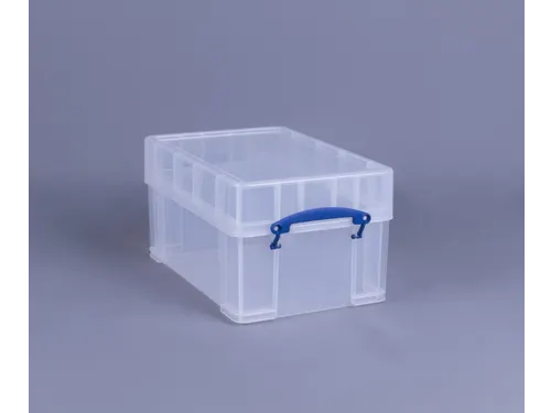 Opbergbox Really Useful 9 liter XL 395x255x205mm transparant wit