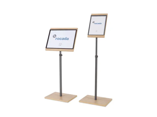 Infostandaard Rocada Natural A4 kantelbaar