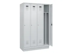 locker voor scheiding van kleding,HxBxD 1950x1200x500mm,4vak