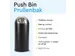 BRASQ PB230+ Push Bin Prullenbak 30 Liter Zwart